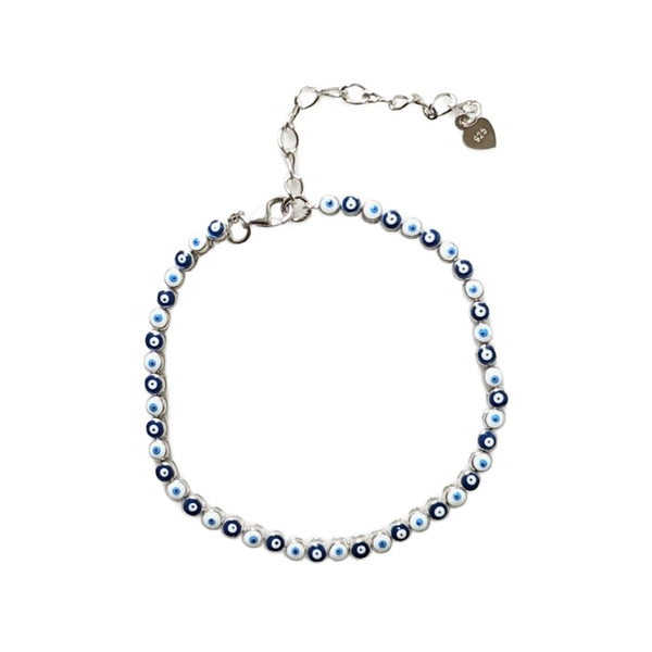 Sterling mati bracelet