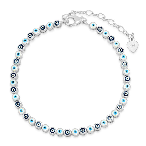 Sterling mati bracelet