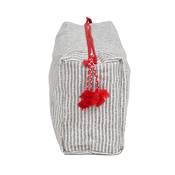 Alice stripe beauty bag